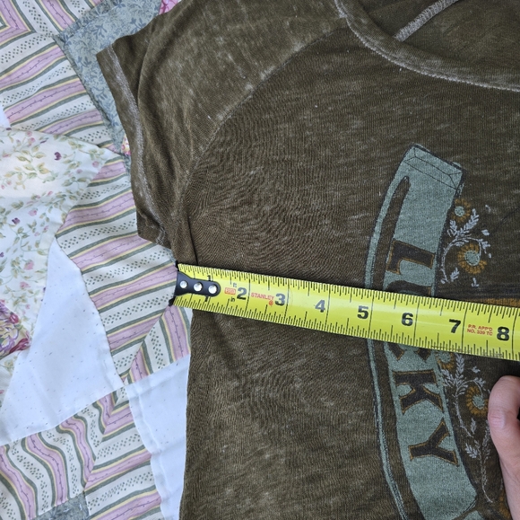 Lucky Brand tee, soft and gauzy. Excellent condition. Size S. - Picture 8 of 12